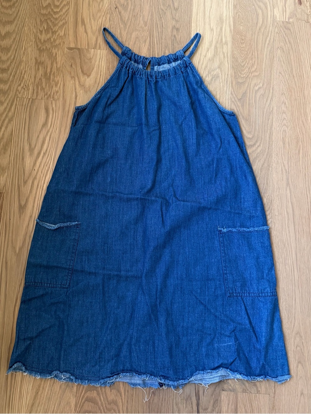 Old Navy Dark Blue Denim Mini Dress